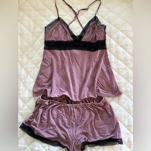 Victoria’s Secret pyjama lace short set